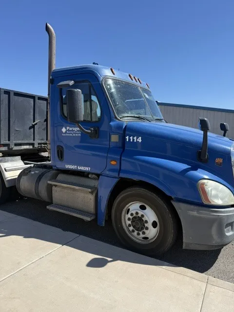 Semi day cab in for service at Modern Diesel Solutions
